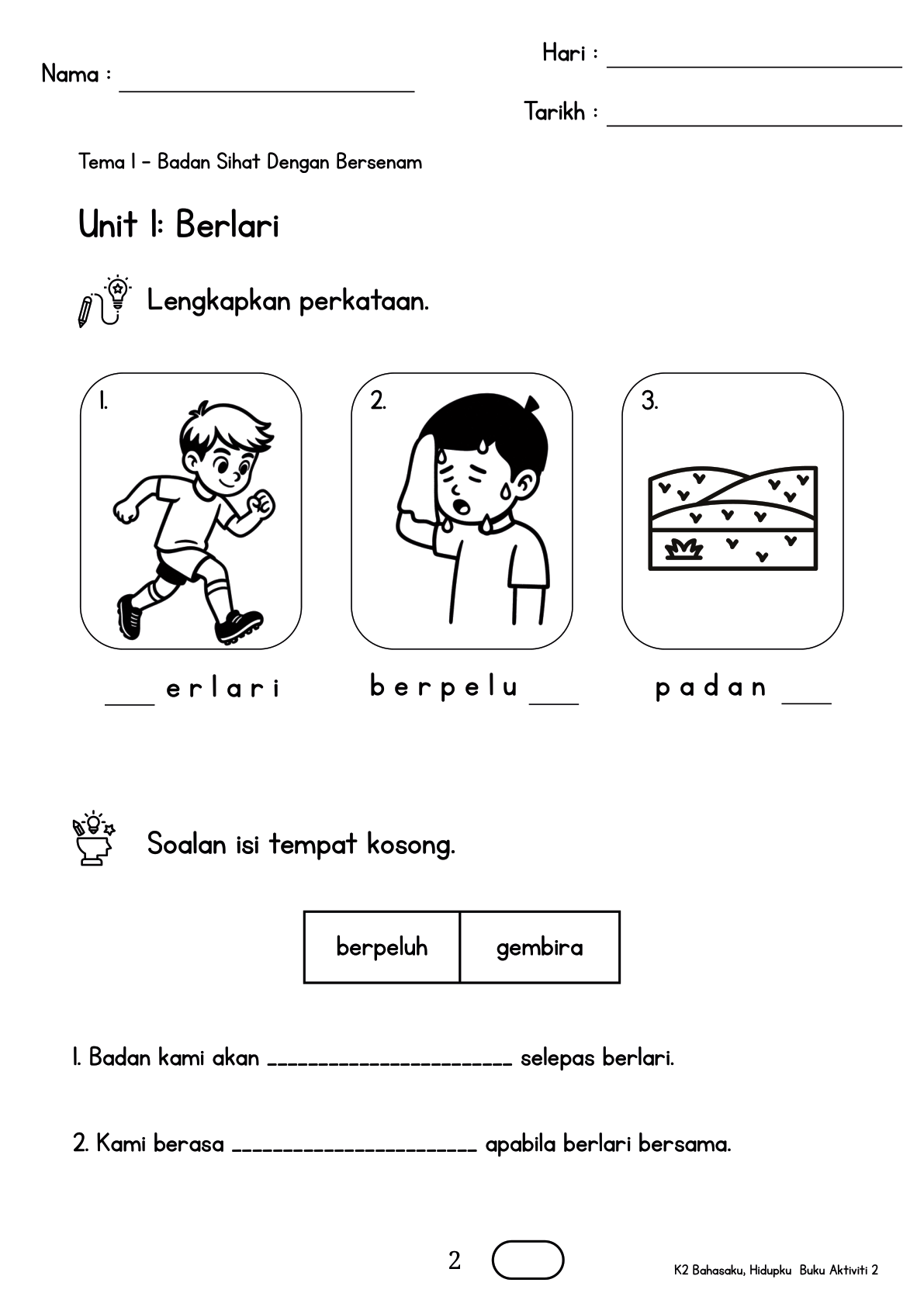 Buku Aktiviti m/s 2