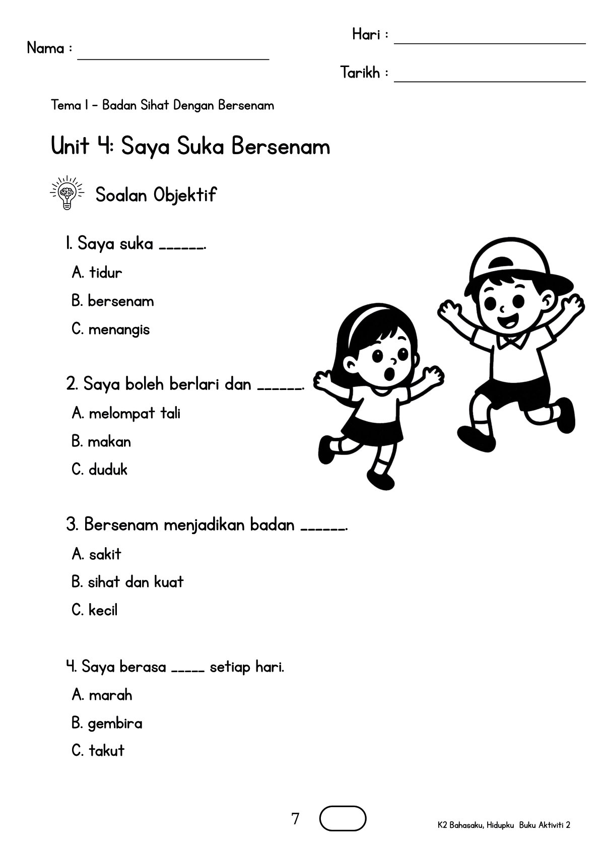 Buku Aktiviti m/s 7