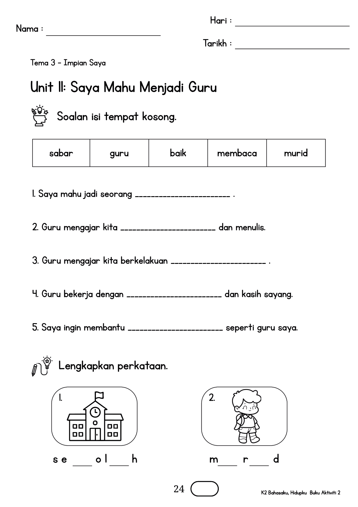 Buku Aktiviti m/s 24