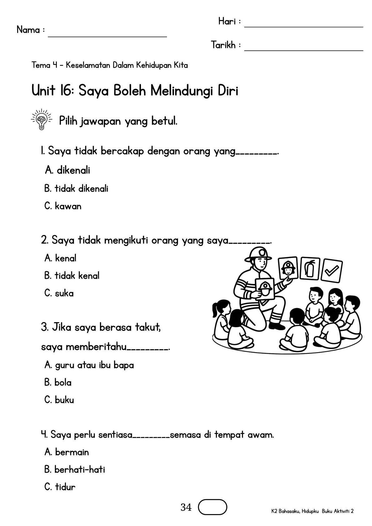 Buku Aktiviti m/s 34