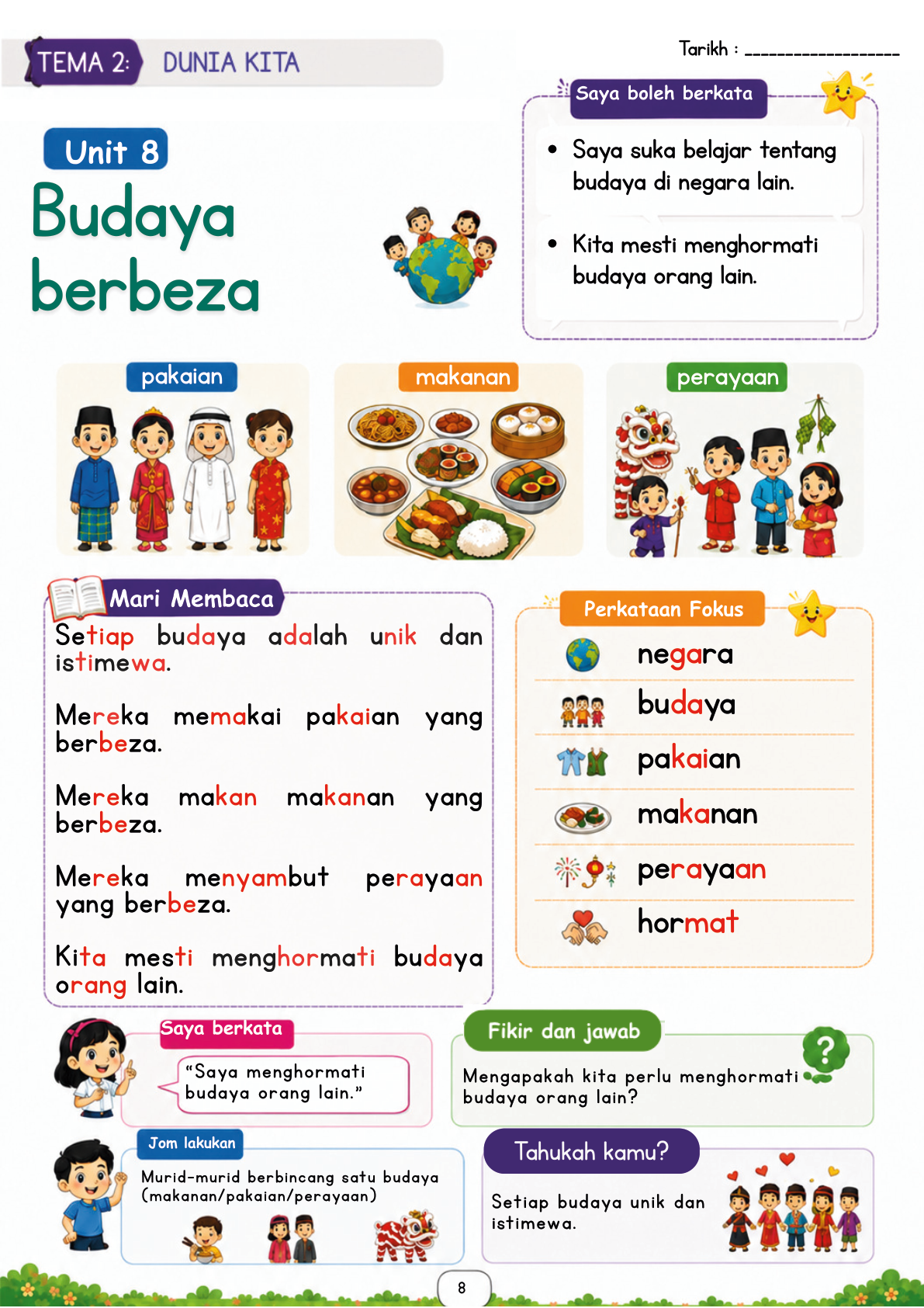 Buku Teks m/s 8