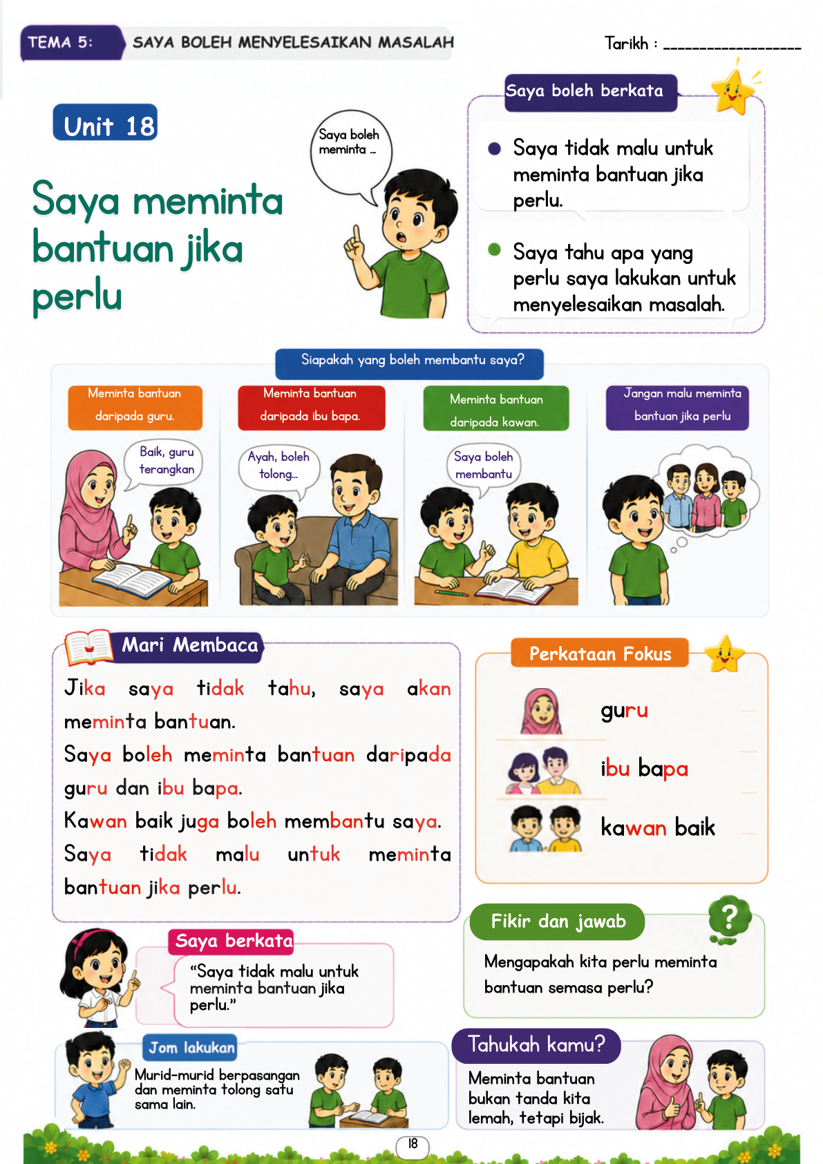 Buku Teks m/s 18